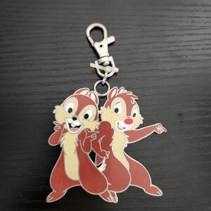 Disney Chip and Dale Keychain Bag Charm Official Trading Pin 2006